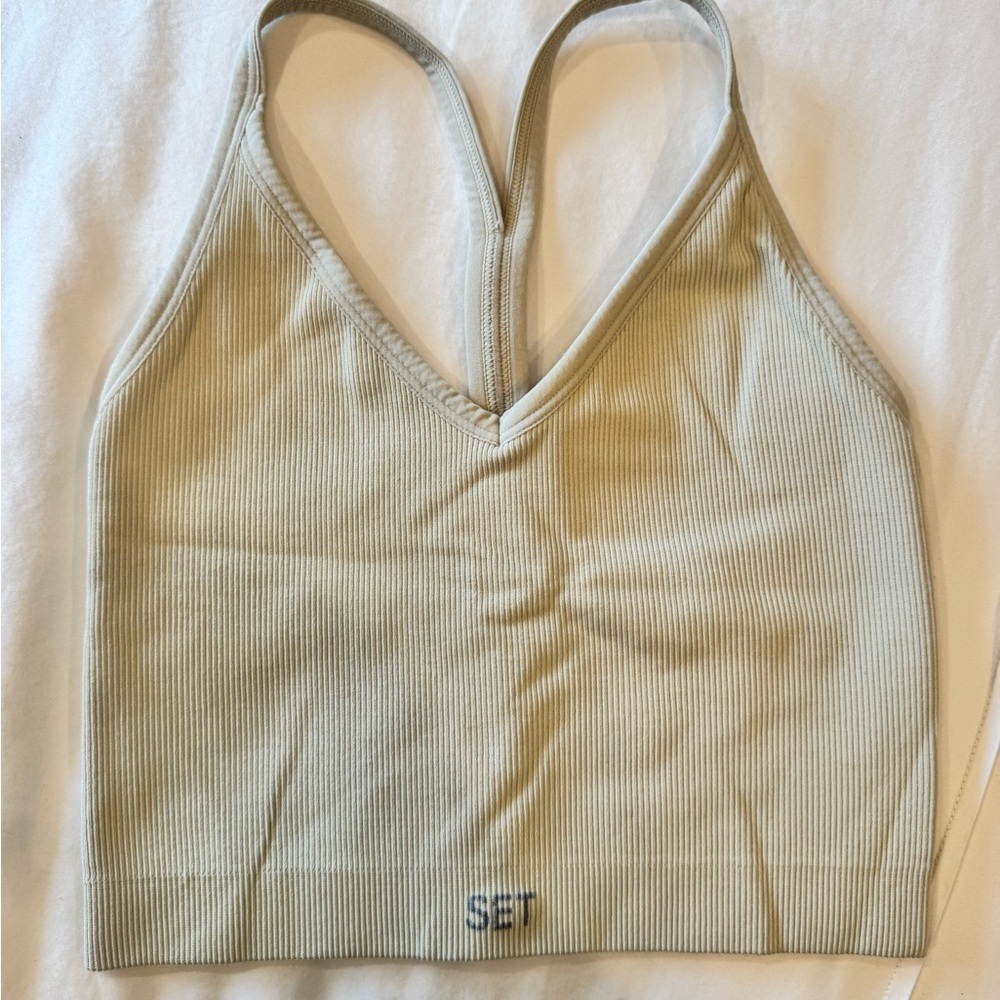 Women's Set Active Sculptflex Power V Ribbed Bra